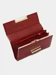 Кошелек женский из натуральной лакированной кожи
