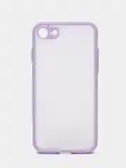 Лавандовый apple iPhone 7 / 8 / SE 2020 чехол матовый с цветными кнопками