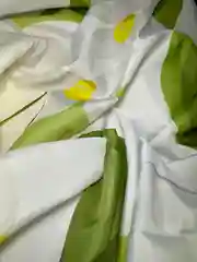 Желтый штора для ванной комнаты тканевая, 180x180 см