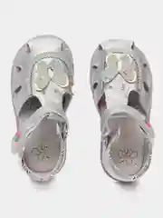 Белый сандалии для девочек