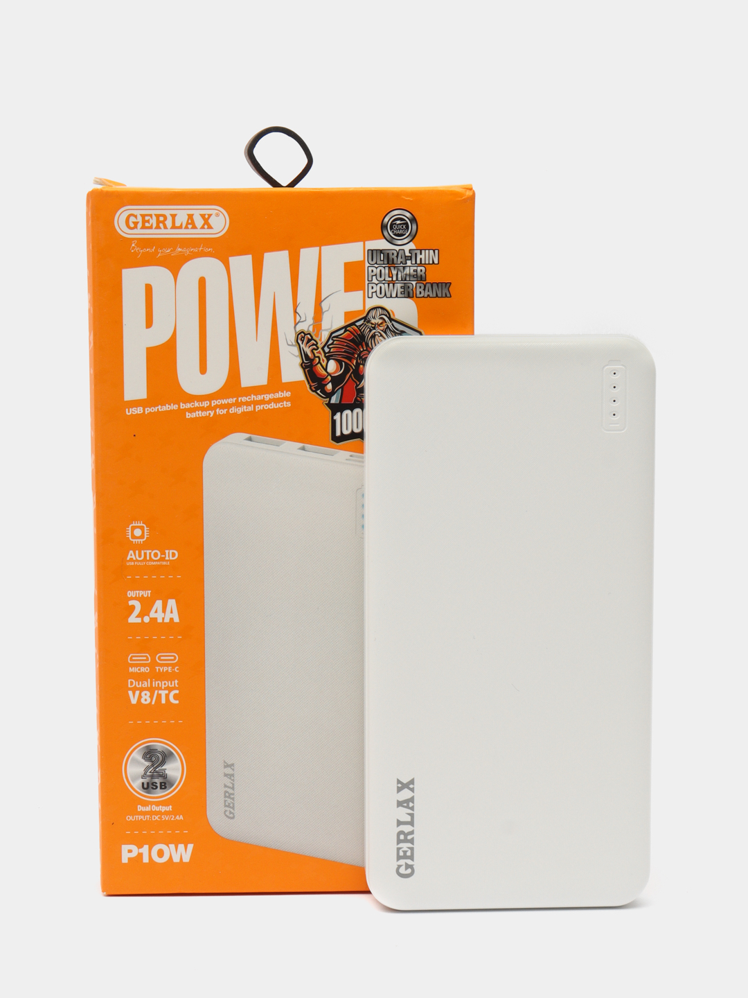 Повербанк 10000 mAh внешний аккумулятор PowerBank купить по цене 799 ₽ в  интернет-магазине Магнит Маркет