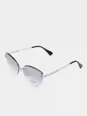 Серебряный женские имиджевые солнцезащитные очки UV400