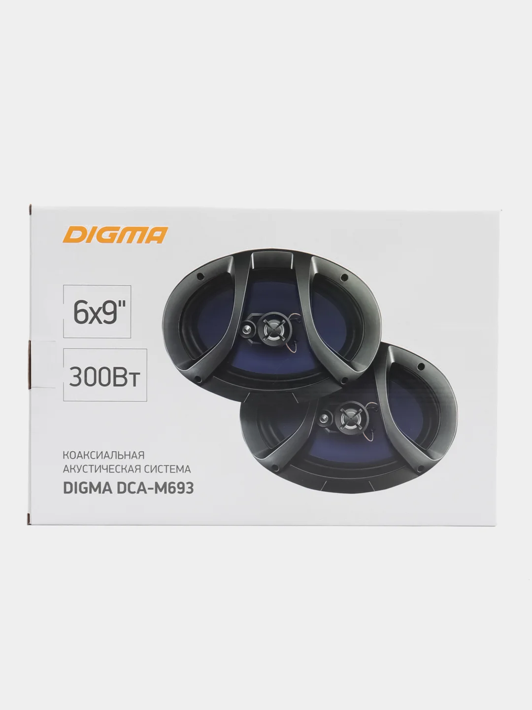 Колонки автомобильные Digma DCA-M693, 15x23 см (6x9 дюйм.), комплект 2 шт