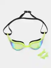 Лайм очки для плавания / Профессиональные стартовые спортивные очки unisex 6 цветов