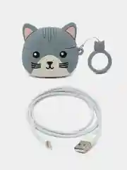 Серый беспроводные наушники Hoco EW46 DODGE CAT "котик"