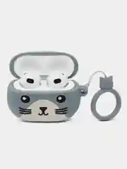 Серый беспроводные наушники Hoco EW46 DODGE CAT "котик"