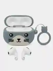 Серый беспроводные наушники Hoco EW46 DODGE CAT "котик"