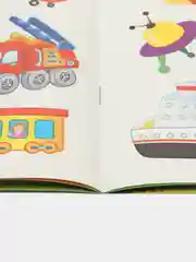 Развивающие книжки с наклейками "Транспорт"и "Формы" (Набор из 2 книг)