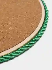 Подставка под горячее, керамика, 16 см, зеленая, Emerald, Y4-7364