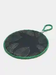 Подставка под горячее, керамика, 16 см, зеленая, Emerald, Y4-7364
