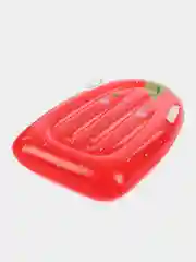 Зеленый матрас для плавания Фруктовый микс, надувной плот с ручками, 84 x 56 см
