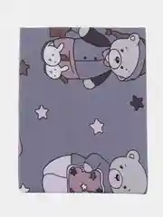 Постельное белье детское 1.5 спальное Поплин ivSubelIa "Мишки-розовые", 50x70