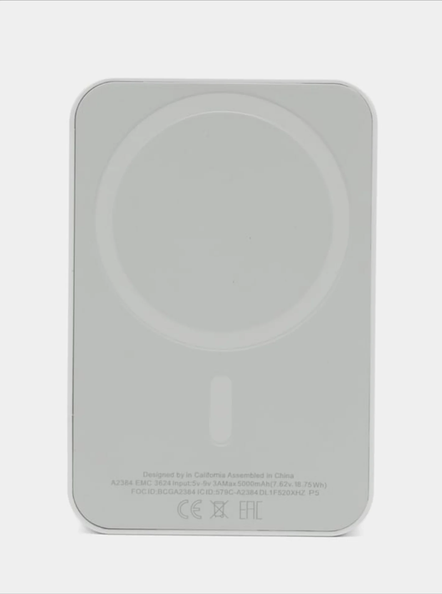 Внешний беспроводной аккумулятор MagSafe для iPhone, зарядка PowerBank 5000 mAh