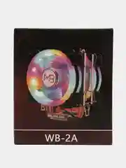 Кулер башенный для процессора, RGB, 4 pin, 2 трубки