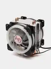 Кулер башенный для процессора, RGB, 4 pin, 2 трубки