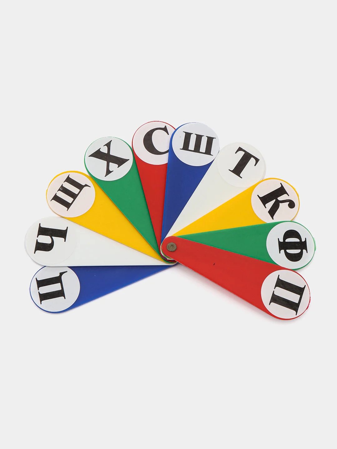 Касса веер согласные буквы