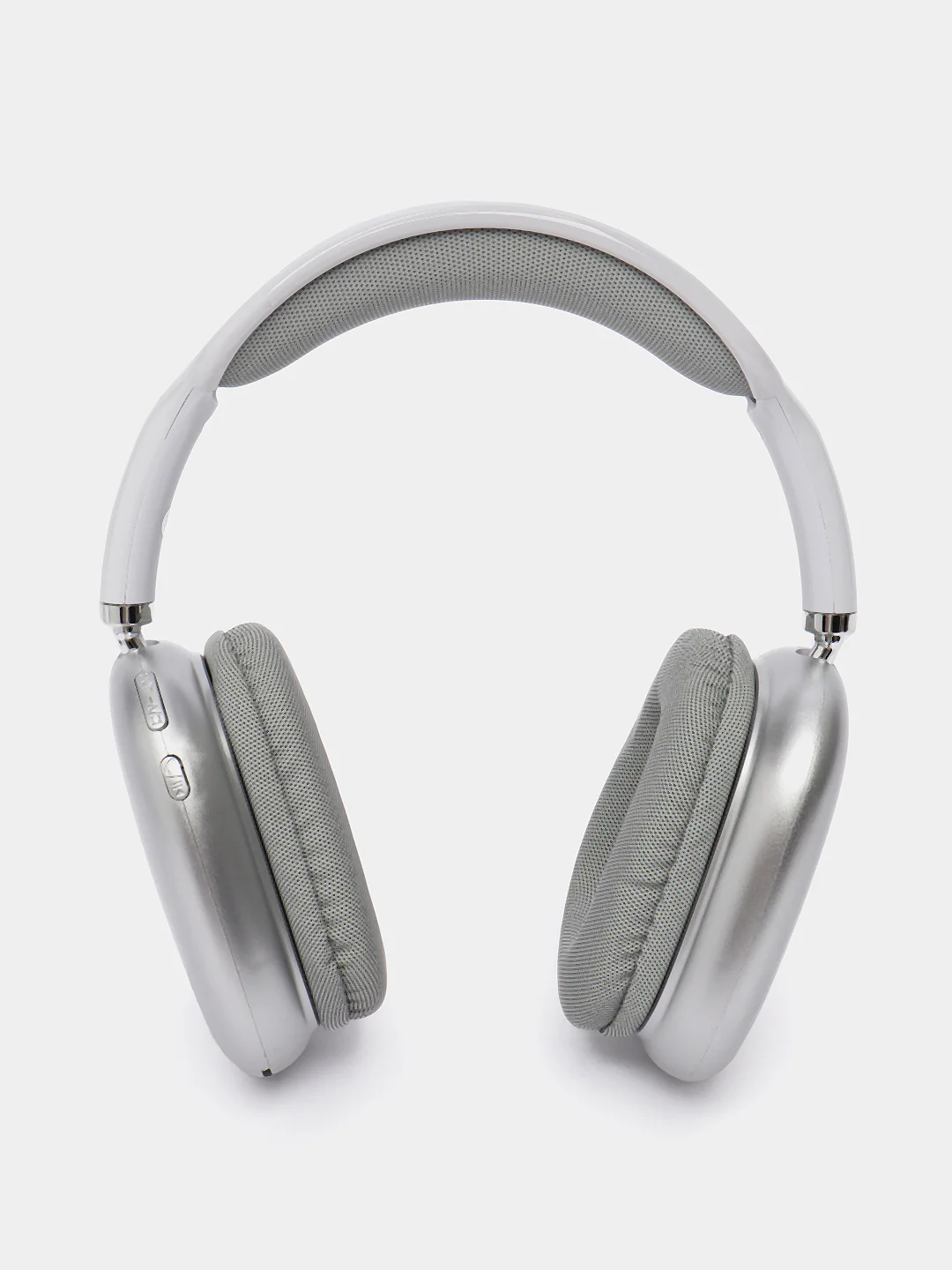 Белый наушники беспроводные Pods Max с чехлом, с Bluetooth, микрофоном, анимация