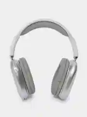 Белый наушники беспроводные Pods Max с чехлом, с Bluetooth, микрофоном, анимация