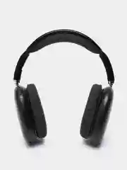 Черный наушники беспроводные Pods Max с чехлом, с Bluetooth, микрофоном, анимация