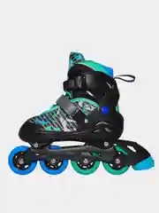 Синий роликовые коньки раздвижные Alpha Caprice, 34-41 р-р