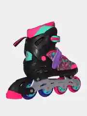 Розовый роликовые коньки раздвижные Alpha Caprice, 34-41 р-р
