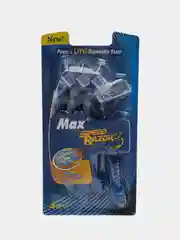 Мужской бритвенный станок MAX, 4 станка, 3 лезвия