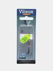 Зеленый блесна Blue Fox Super Vibrax рыболовная Вертушка летняя, пуля, лепесток Aglia, летняя