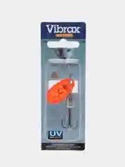Красный блесна Blue Fox Super Vibrax рыболовная Вертушка летняя, пуля, лепесток Aglia, летняя