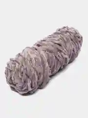 Пудровый пряжа плюшевая, велюровая