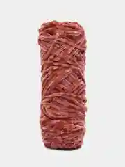 Коралловый пряжа плюшевая, велюровая