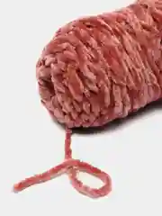 Коралловый пряжа плюшевая, велюровая
