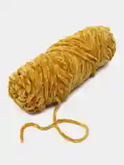 Золотой пряжа плюшевая, велюровая