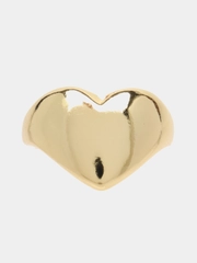 Кольцо "Love" в виде сердца