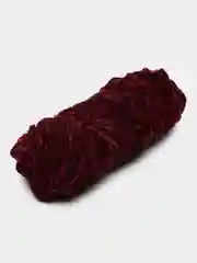 Багровый пряжа плюшевая, велюровая