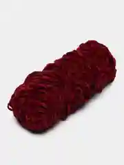 Бордовый пряжа плюшевая, велюровая