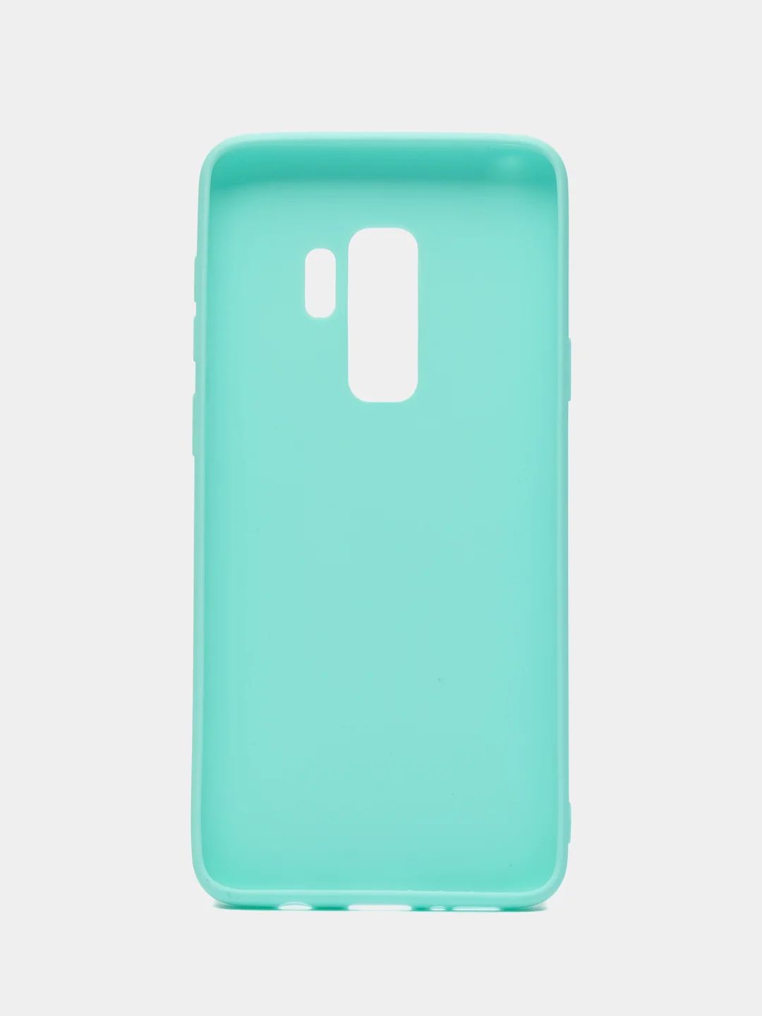 Бирюзовый силиконовый чехол для Samsung S9 Plus