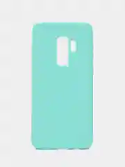Бирюзовый силиконовый чехол для Samsung S9 Plus