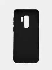Черный силиконовый чехол для Samsung S9 Plus
