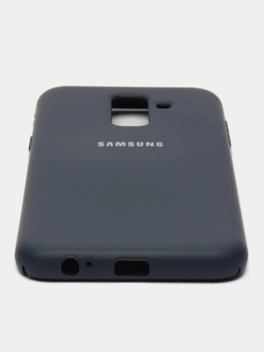 Синий меланж чехол Soft-touch для Samsung A6+ / A6 Plus