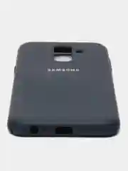 Синий меланж чехол Soft-touch для Samsung A6+ / A6 Plus