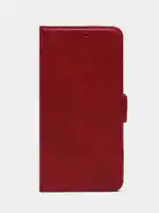 Красный чехол-книжка для Samsung Galaxy A35 / Самсунг Галакси А35 с боковым магнитом