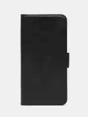 Черный чехол-книжка для Samsung Galaxy A35 / Самсунг Галакси А35 с боковым магнитом