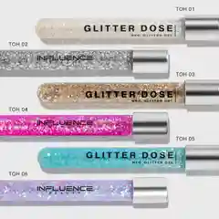 Глиттер жидкий Influence Beauty GLITTER DOSE на гелевой основе, тон 05, 6.5 мл