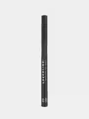 Пподводка для глаз ультрачерная с фетровым наконечником Influence Beauty LAZERLINE, тон 01