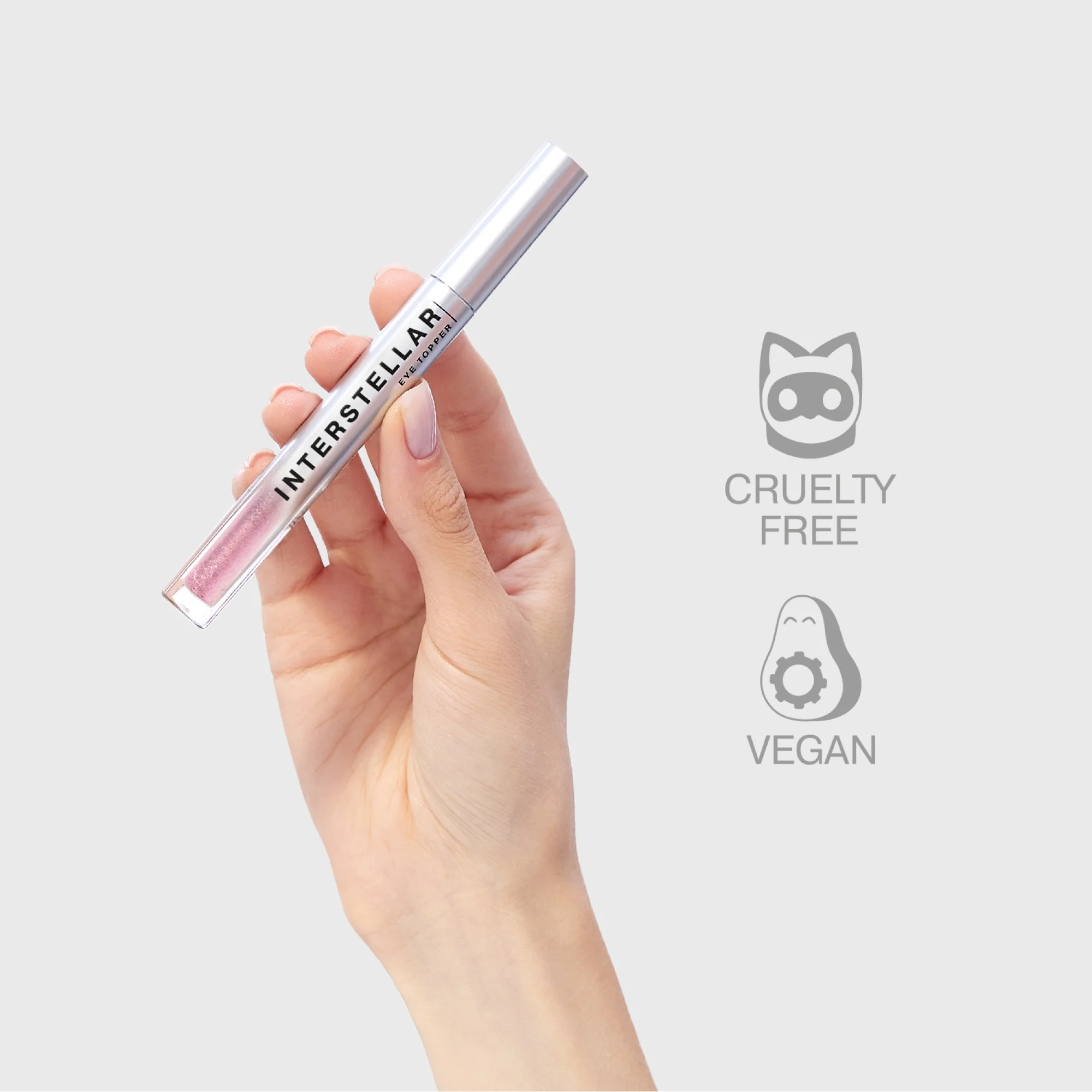 Тени для век INFLUENCE BEAUTY LIQUID EYESHADOW жидкие, тон 03, 2.5 мл