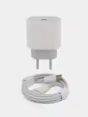 Белый зарядное устройство для iPhone 15, 20W
