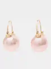 Конфетный серьги с жемчугом, серьги гвоздики