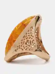 Золотой женское изысканное кольцо