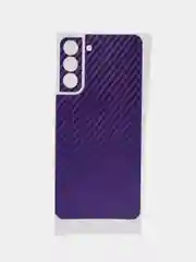 Фиолетовый защитная пленка для Samsung Galaxy S21 FE под карбон на заднюю часть, назад Самсунг S21FE