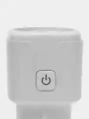 Серый умная розетка с WiFi и приложением 16 А, работает с Яндекс Алисой и др. Tuya и Smart Life